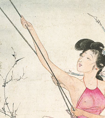 南平-胡也佛的仕女画和最知名的金瓶梅秘戏图